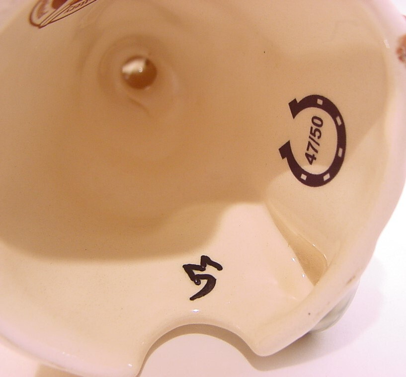 Vintage English Widecombe Pottery Figural Pie Bird Vent/Funnel * Bill Brewer