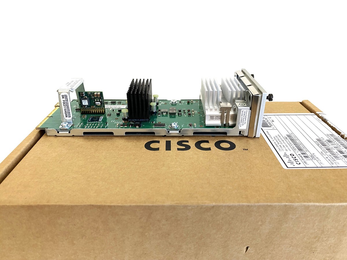 Telecom Italia Modulo Rete Cisco C3850 NM 4 1G   4 Porte Gigabit SFP, Per Switch Serie 3850, Usato Ricondizionato Modulo Di Rete Cisco