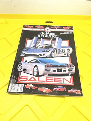 Du Pont Registry Magazine January 2001 Saleen S7 Gallery of Fine Automobiles