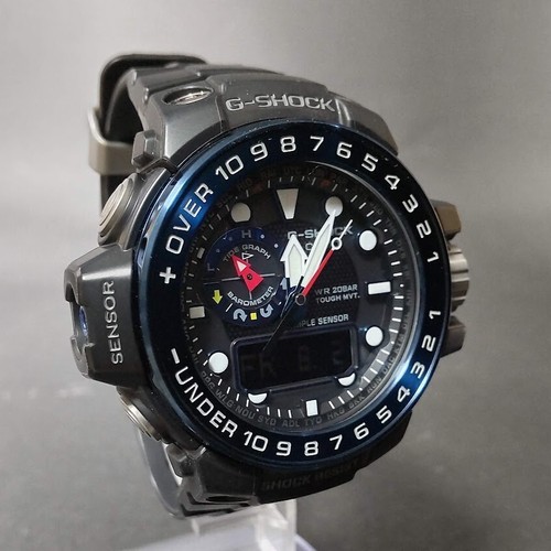 Casio G-Shock GWN-1000B-1BJF GULFMASTER Men's Blue Black (Near Mint) - Picture 4 of 11