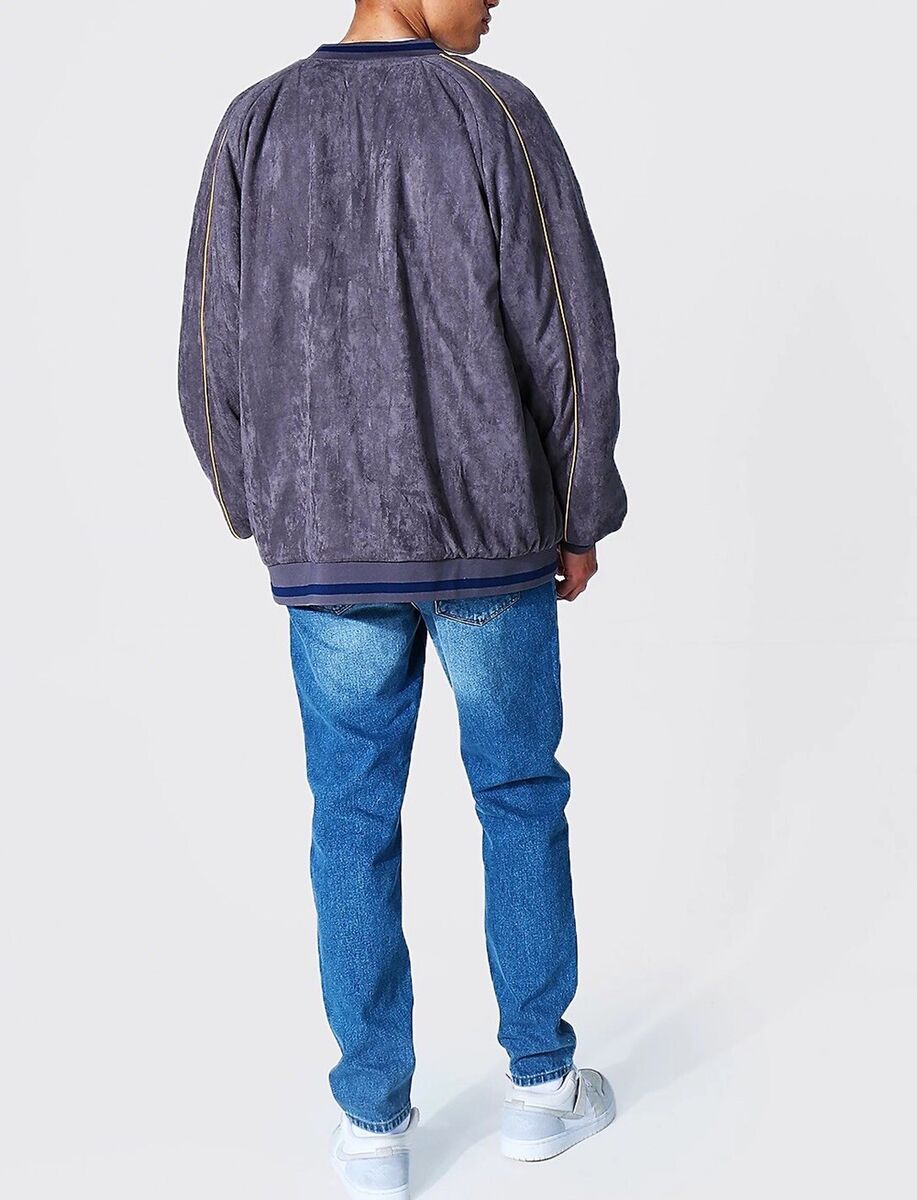 boohoo オーバーサイズ バッジ ジャケット NWT Boohoo Man Limited Edition Oversized Varsity Jacket Size