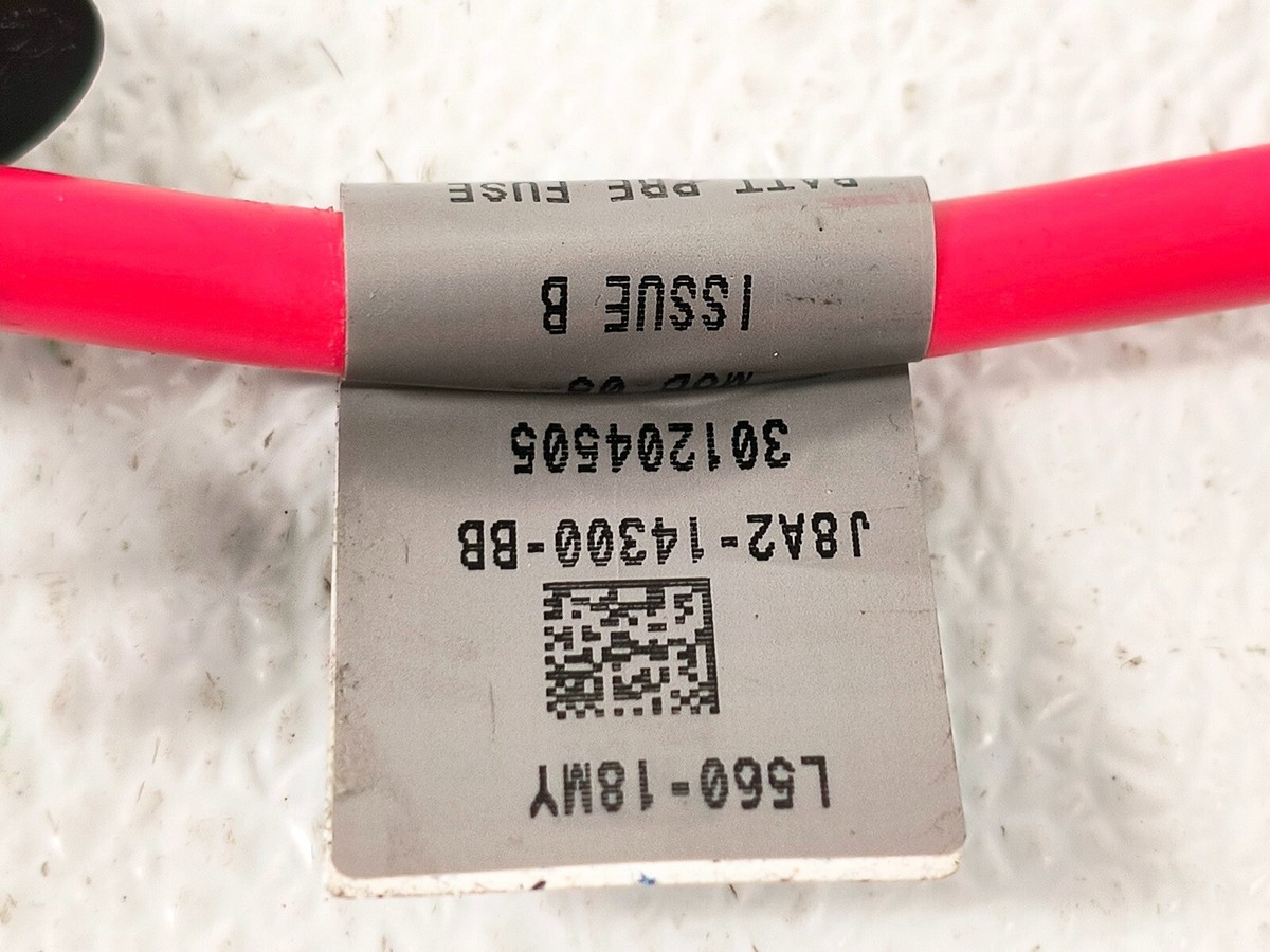 12-19 LAND ROVER RANGE EVOQUE BATTERY POSITIVE CABLE WIRE WIRING