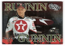 2001 Press Pass Trackside #RG 1 Ricky Rudd Runnin n' Gunnin Robert Yates Racing