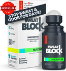 Clinical Strength Antiperspirant Roll-On Deodorant for Men & Women - Hyperhidros