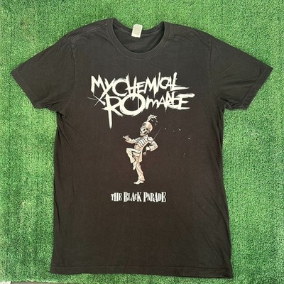 Vintage Y2K My Chemical Romance T-Shirt MCR The Black Parade Album Art Emo Tee