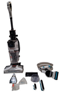 Shark CarpetXpert Deep Carpet Cleaner Rotator White (Untested/Missing Items)