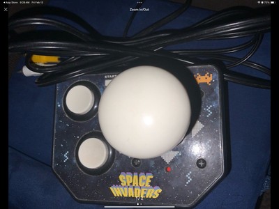 Plug N Play Space Invaders Classic TV Arcade Game Tested & Working