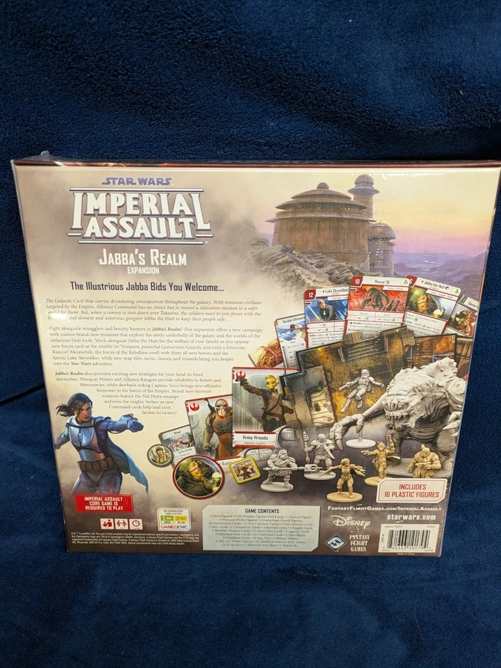NEW Star Wars Imperial Assault Jabba's Realm Exp. SEALED Fantasy Flight Games - Image 2 of 3