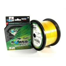 Power Pro Spectra Fiber Braided Fishing Line, Hi-Vis Yellow, 1500YD/80LB