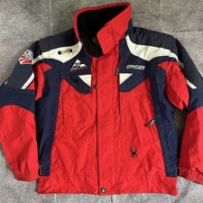 Mens Vintage 90s Spyder Team USA Color Block ...