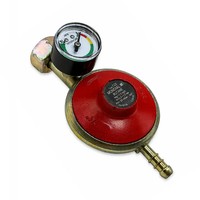 Butan Gas Niederdruckregler 21,8 Mm Lh Mit FüLlstandsanzeige 1,5 Kg/H 29 Mbar