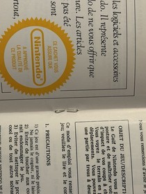 Nintendo Nes Duck Hunt Notice Instructions Booklet HOL