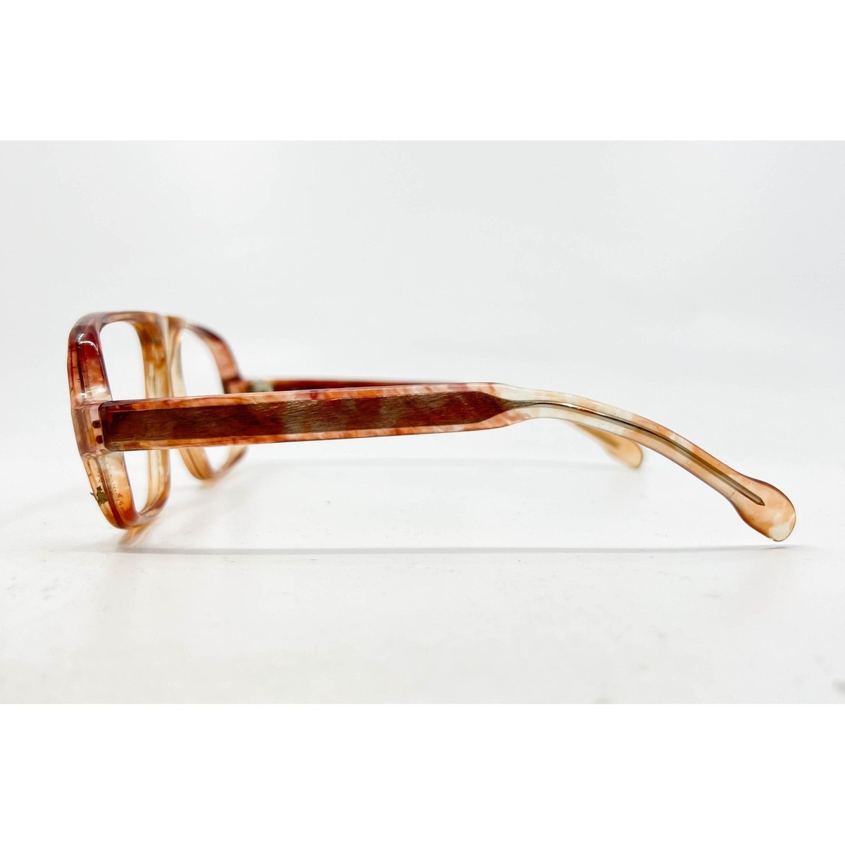 Brillen Vintage 70s 80s Auburn Aviator Eyeglasses Frames 5 1/2 - 140 Unisex Spectangle Vintage Aviator Eyeglasses Frame France 13.27 50  main image 3