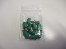 Modelleisenbahn 10x Querlochstecker 2.6 mm grün