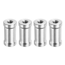 4PCS 1/4" Female to 3/8" Female 0.62 x 1.18Inch Light Stand Carbon Steel Screw