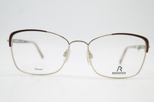 Rodenstock R 7087 TITANIUM Oval Glasses Gold Bronze Brown New