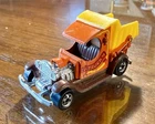 VINTAGE HOT WHEELS "A TRUCKIN'"! 1977 ORANGE/BROWN