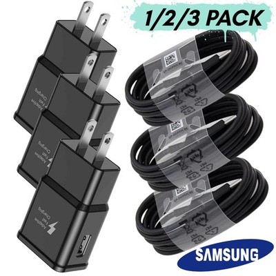 Adapter Fast Charger Type C With Phone Charging Cable For Samsung Galaxy Android