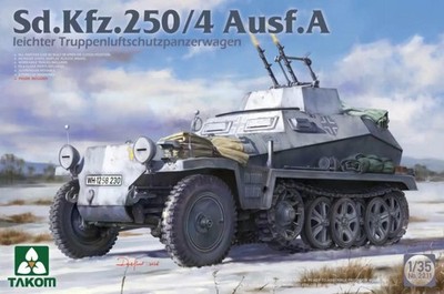 Takom 2211 1/35 Takom Sd.Kfz.250/4 Ausf.A German Halftrack
