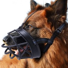 Dog Muzzle, Breathable Basket Muzzles for Small, Medium, Lar and X-Lar