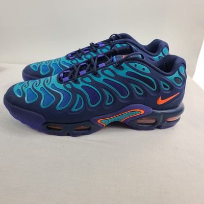Nike Air Max Plus Drift Midnight Navy Men s Size 12 Total Orange FD4290-400
