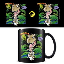 Pyramid International Jurassic Park - Taza de café de cerámica de 11 onzas, taza