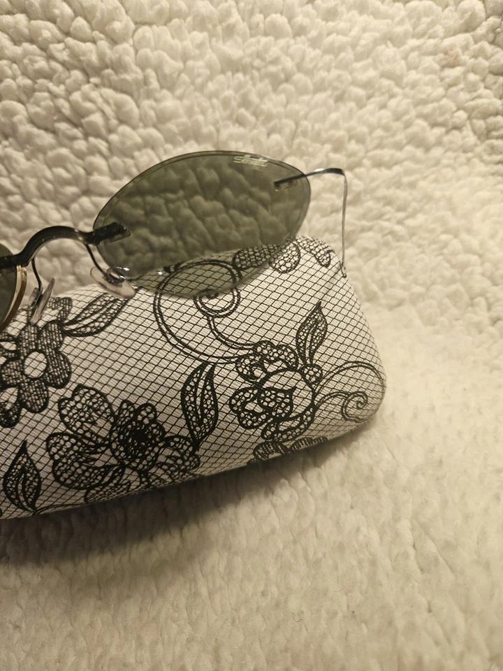 Gafas de sol Silhouette 6514S sin montura con degradado negro Foto 2 de 4