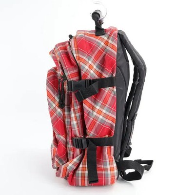 Eastpak Provider Checkered Pattern Red Backpack | eBay