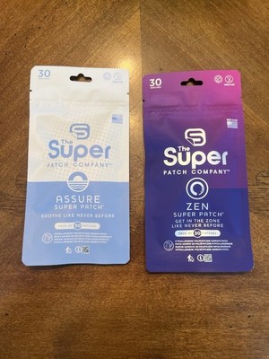 The Super Patch Company: The Zen Super Patch & Assure Super Patch 2 Packs Of 30