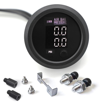 #ad CNRAQR Dual Digital Display Air Pressure Gauge 2 1 16quot; 2 White $45.22
