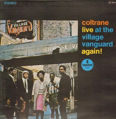 John Coltrane Live At The Village Vanguard Again! GATEFOLD NEAR MINT Vinyl LP