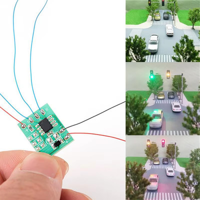 Modelleisenbahn Ampel Lichtsteuerung elektrische Platine