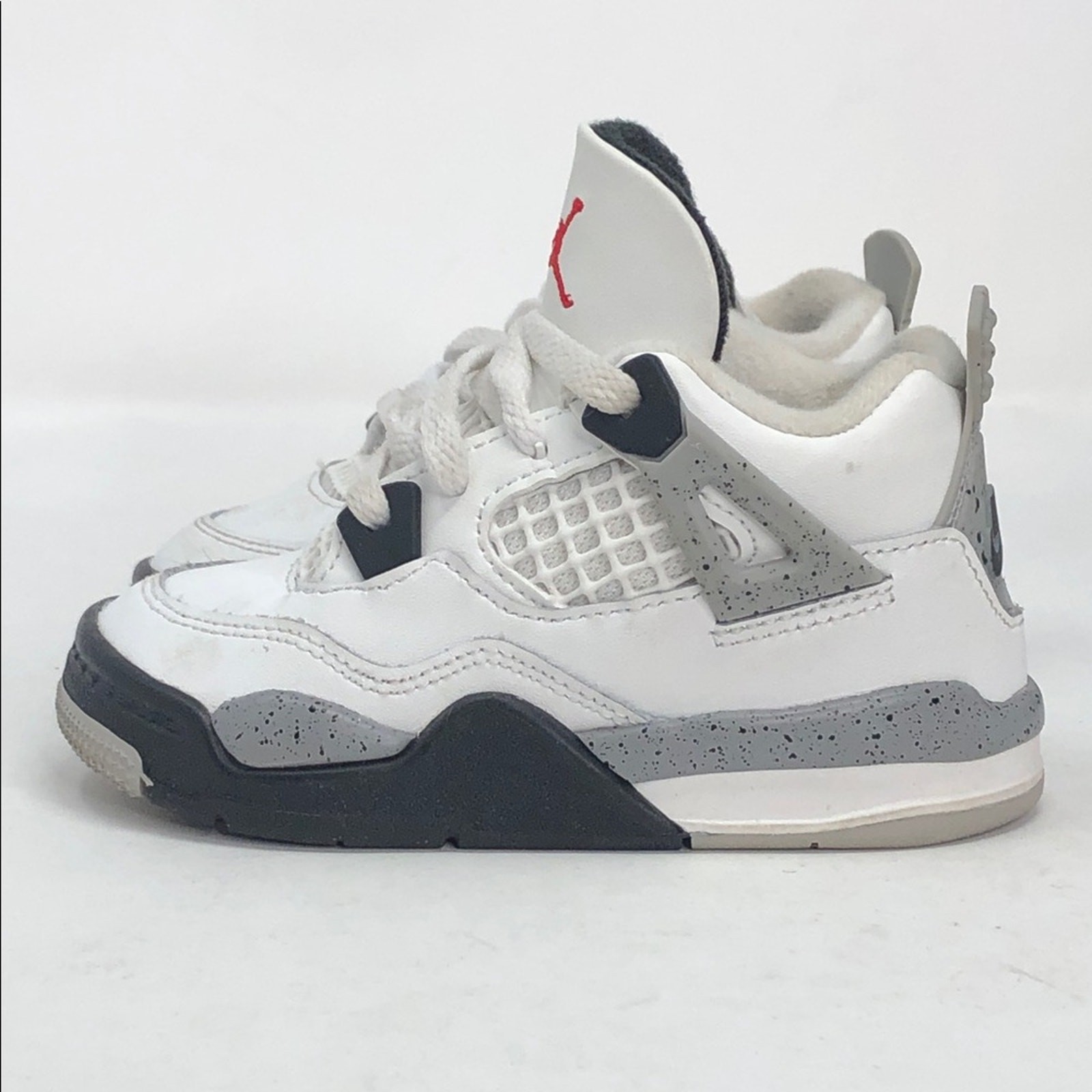 Nike Air Jordan 4 Retro OG TD White Cement Mens Sneakers IB4387-100