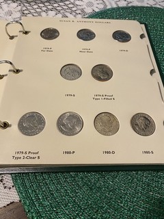 susan b anthony dollar set