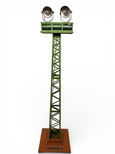 Lionel Pre-War 92 Standard Gauge Floodlight Tower 20 1/2 inches tall Not tested