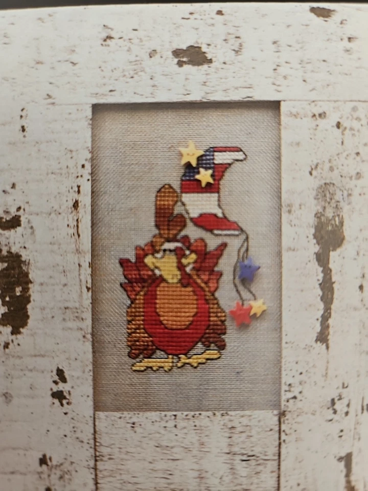 Twisted Threads 4TH Of JULY Patriotic Counted Cross Stitch Pattern Booklet - Image 4 of 4