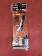 Vintage NOS Estes Scout III Flying Model Rocket 🚀 Kit #0878 Skill Level 1 USA