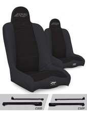 Prp For Daily Driver High Back Suspension Seats Kit For Jeep Wrangler Cj7yj Prp For Daily Driver High Back Suspension Seats Kit For Jeep Wrangler Cj7yj