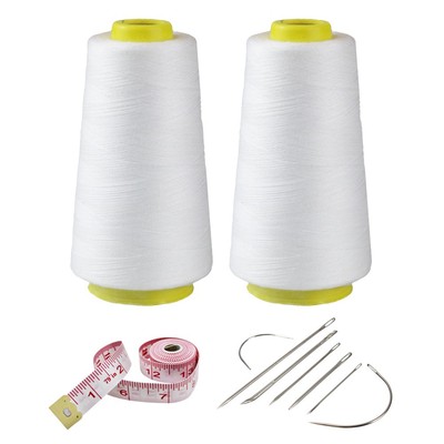 Polyester Nähgarn 3000 Yards Universal 40er/2 Stärke für Nähmaschinen