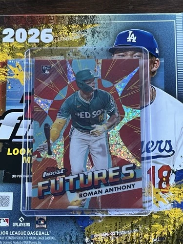 2026 Topps Finest Roman Anthony Red Mini Diamond (RAW)