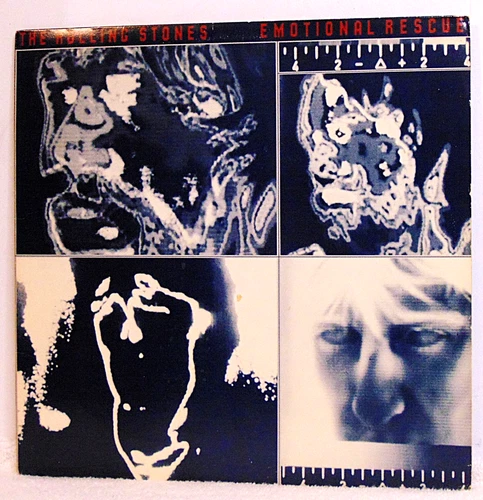 The Rolling Stones - Emotional Rescue 1980 RS Records Rock Vinyl LP Record Album