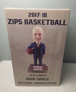 John Groce Bobblehead Zips Basketball Head Coach University of Akron 2017-18