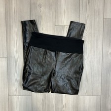 Assets By Spanx All Over Faux Leather Legging Size 1X Black 20258R