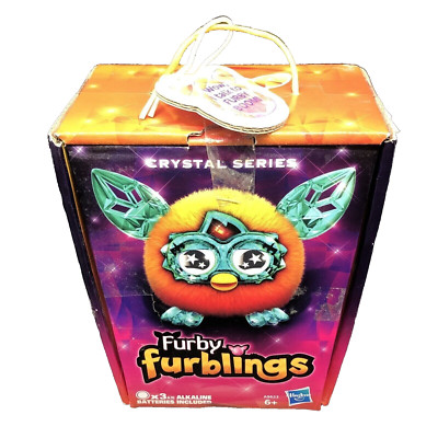 Furby Boom Baby Möbel Kristall orange und rosa 2013