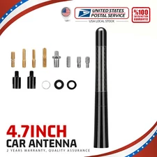 Short 4.7INCH Black AM/FM ANTENNA - FITS For: 2006-2024 Chevrolet Silverado 1500