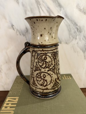 Mindscape Studio Art Pottery 70s Mid Century Modern Pitcher Vase James Kerbel