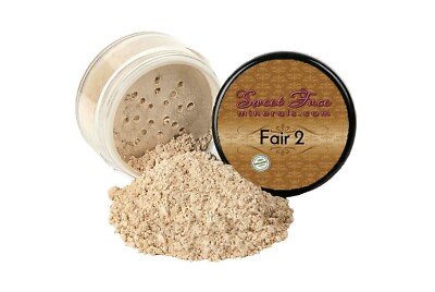FAIR 2 FOUNDATION Mineral Makeup Matte Jar Bare Skin Sheer Natural Powder Cover