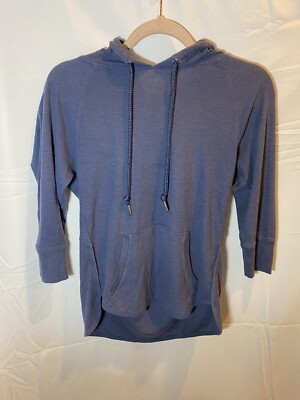 Calvin Klein Sweatshirt Womens XS Spell Out Preformance Hoodie Pullover Ladies.