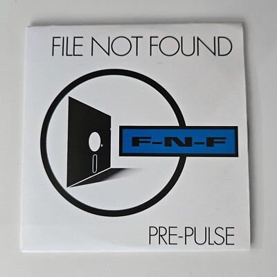 File Not Found Pro Pulse Promo CDr Minimal Electro Gothic Batcave Darkwave EBM 