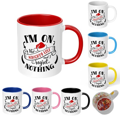Weihnachtsgeschenk Wichtelstrumpf Damen Männer Mädchen Jungen Ihn Sie Kein Reue Tasse